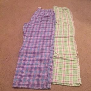 Flannel pajama set